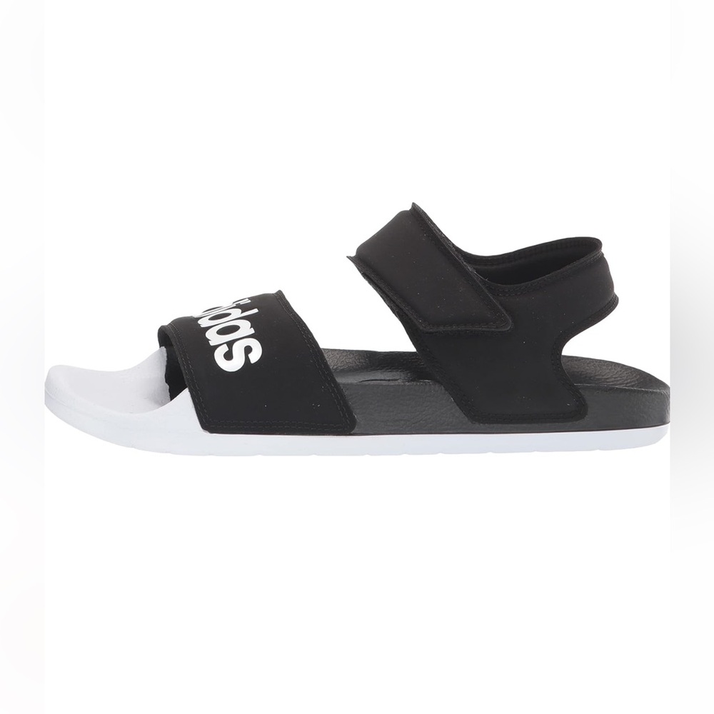Adidas Unisex Adilette Sandal - Black/White, US Size 7
